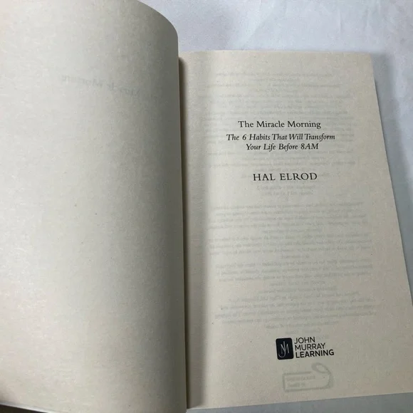 The Miracle Morning by Hal Elrod - Picture 7 of 10